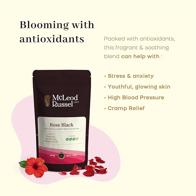 McLeod Russel 1869 Rose Black Tea - 100 gms
